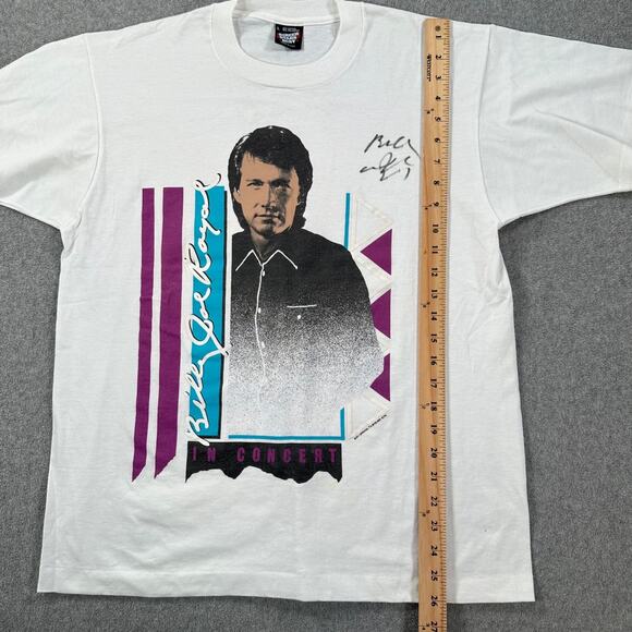 Billy Joe Royal Signed Concert Tee Shirt Size Large Short Sleeve Single Stitch - Picture 7 of 10
